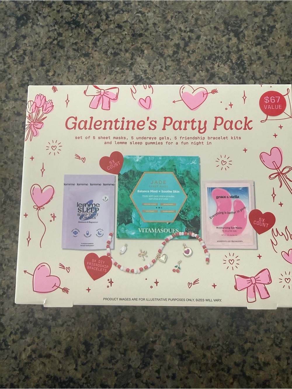 Galentine's Party Pack - Pink & Green Accents